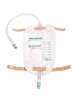 Coletor de Urina Adulto - Perna - Sistema Fechado 