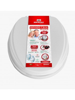 ASSENTO ELEVADO 7,5CM ALMOFADADO