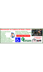 Manutenção em cadeiras de rodas e banho